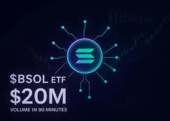 Bitwise Launches First-Ever Solana Staking ETF, $BSOL Surpasses $20M Quantity in 90 Minutes
