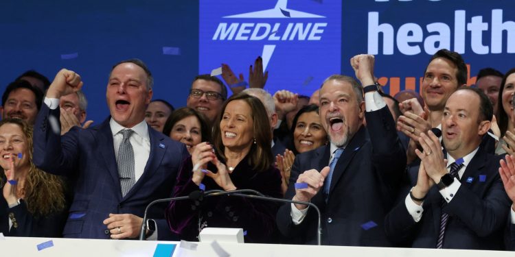 Clinical supply company Medline leaps greater than 40% in launching after most significant IPO of 2025