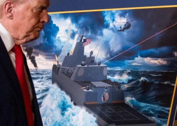 Trump introduces prepare for brand-new Navy battlewagon as component of a Golden Fleet