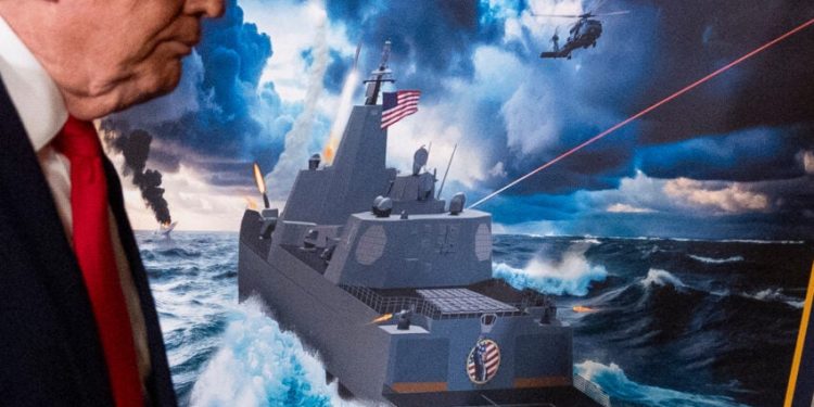Trump introduces prepare for brand-new Navy battlewagon as component of a Golden Fleet