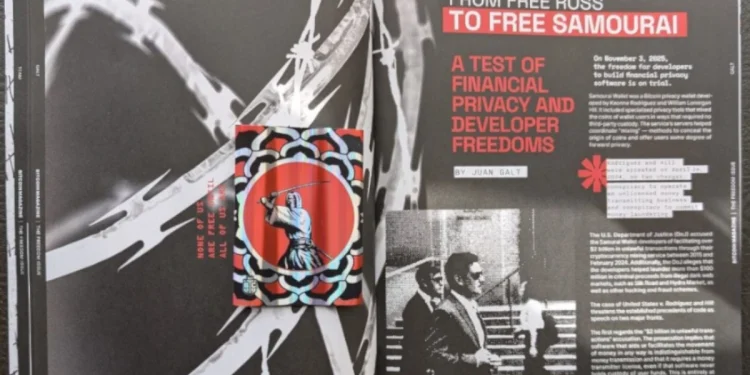 The Samourai Pocketbook Test: An Examination of Financial Personal Privacy and Programmer Freedoms