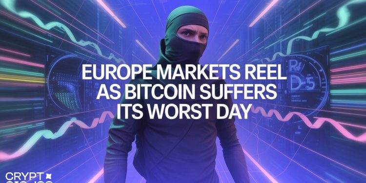 Europe Markets Reel as Bitcoin Suffers Its Worst Day Considering That March