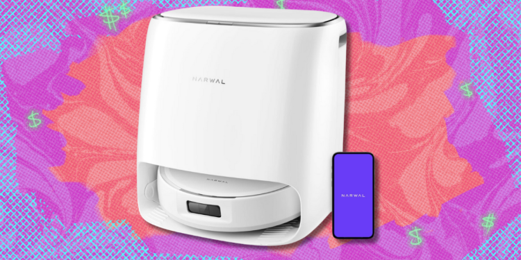Get the effective Narwal Freo Pro robotic vacuum cleaner and wipe for $220 off