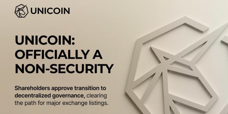 Unicoin Establish for Crypto Exchange Launching Complying With Secret Investor Authorization