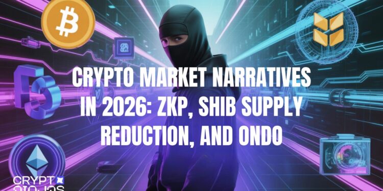 crypto-market-narratives-in-2026:-zkp,-shib-supply-reduction,-and-ondo