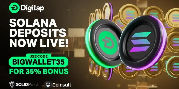 Digitap ($TAP) Solana Deposits Set to Drive 1,100% Gains: Best Altcoin to Buy