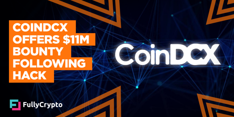 CoinDCX Offers $11M Bounty for “Actionable First-Intelligence”