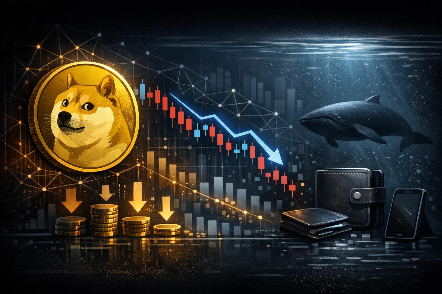 Glassnode and Nansen analysts point to shrinking exchange inflows and wallet dormancy as primary explanations for muted whale activity around DOGE