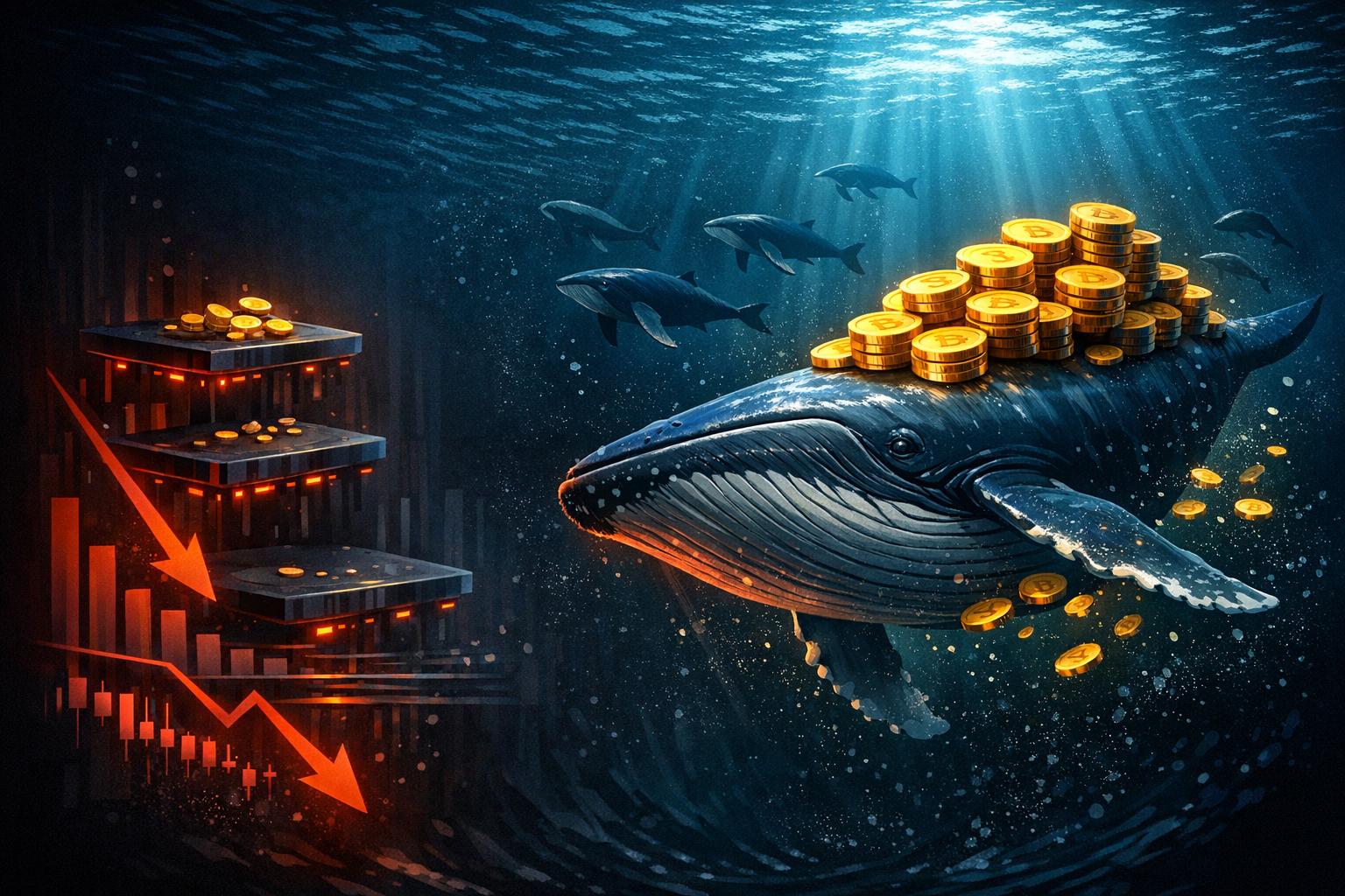 Whale accumulation surges as exchanges drain reserves