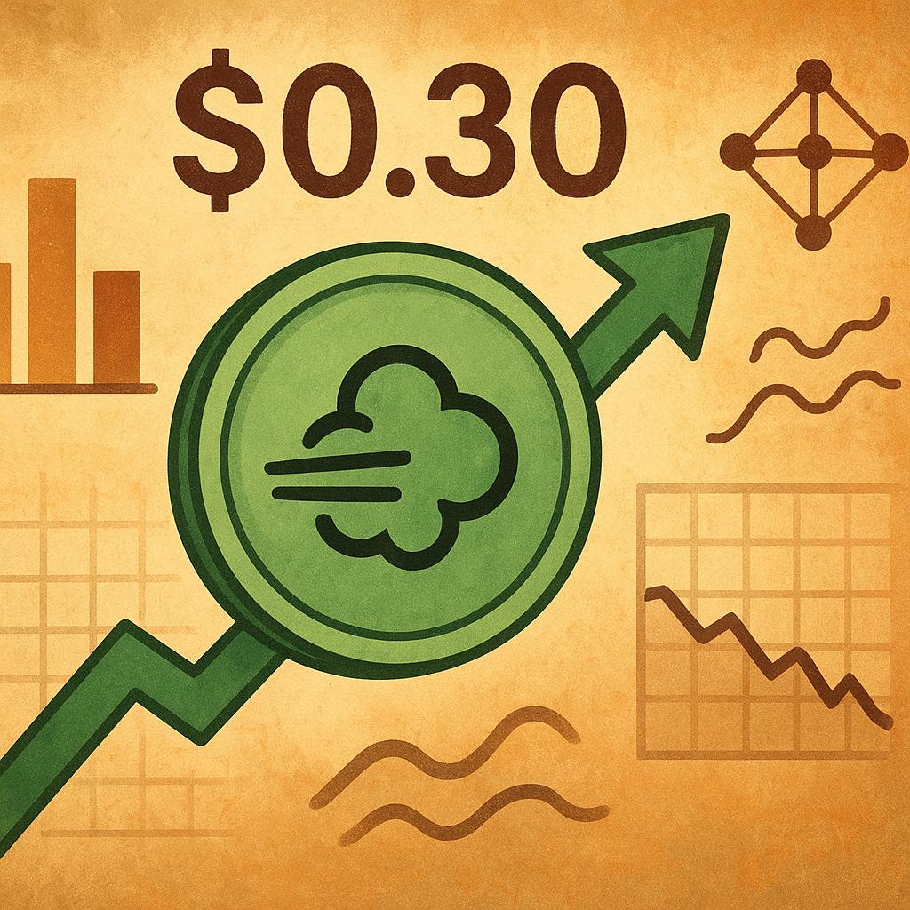 Fartcoin price breaches $0.30 with on‑chain liquidity thinning on Raydium and trading volume slump across Jupiter and Orca