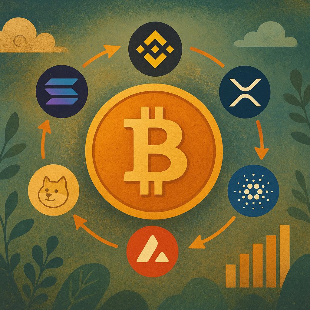 How Bitcoin consolidation influenced altcoin market cap rotations across SOL BNB XRP ADA AVAX and memecoins