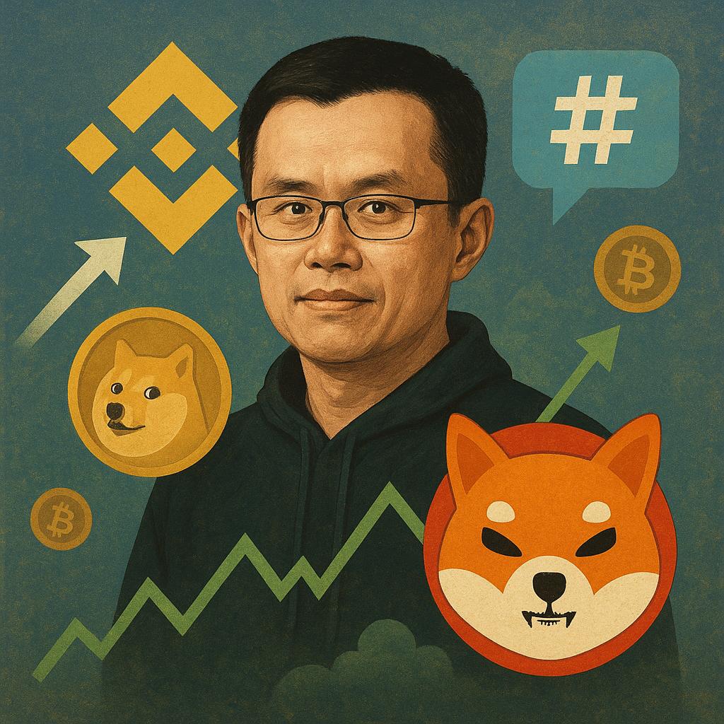 CZ and Binance context after Changpeng Zhao joke tweets that drew retail attention to Dogecoin and Shiba Inu