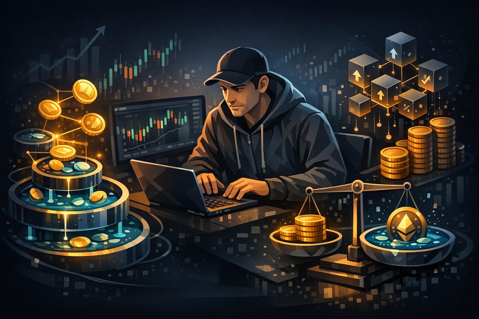 How trader leveraged tokenomics and liquidity pools